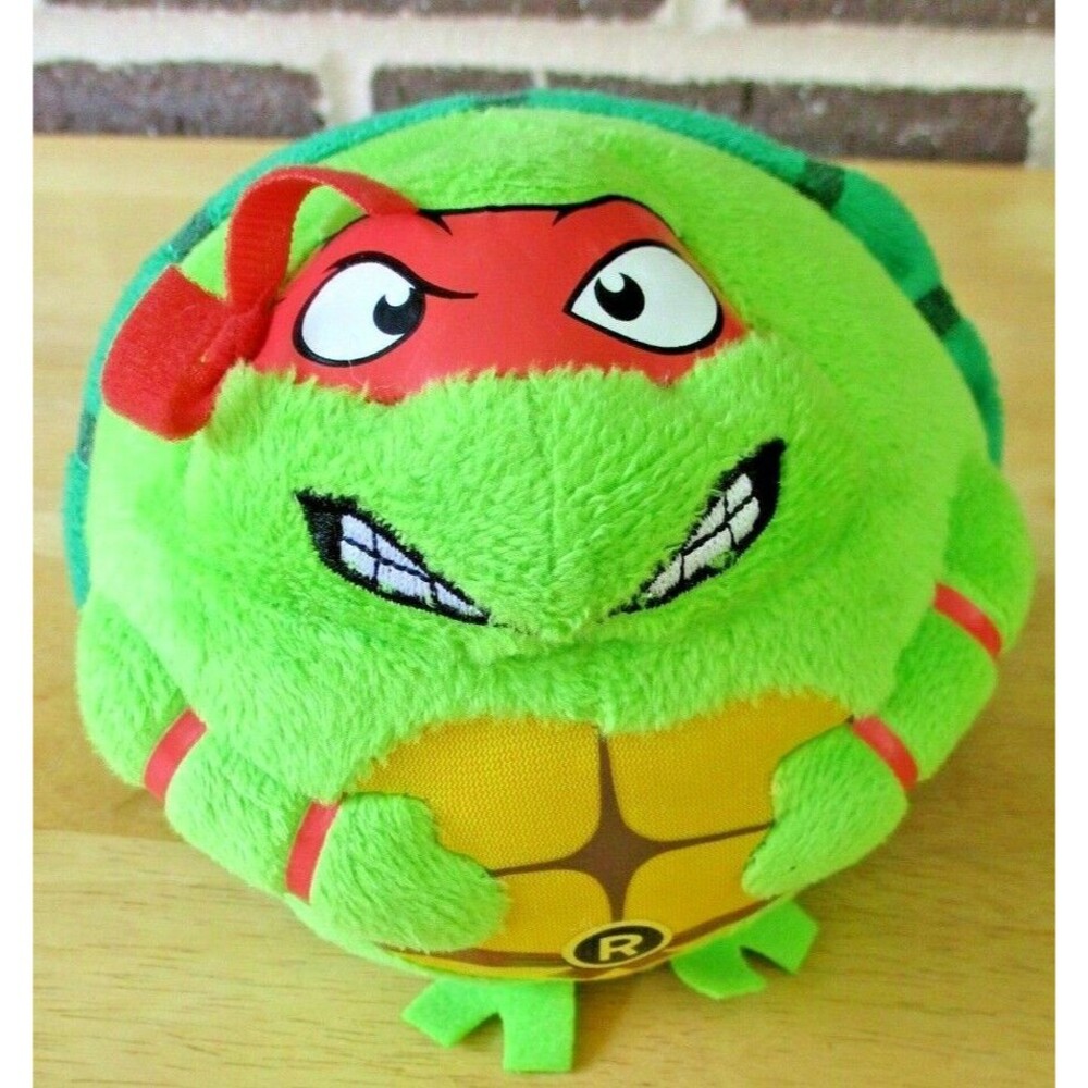 TY Beanie Ballz Raphael Ninja Turtle Stuffed Plush & Beanie 2019